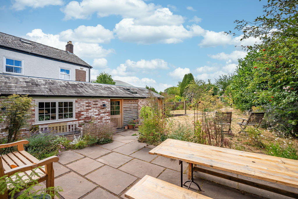 Rear Patio and Garden- click for photo gallery
